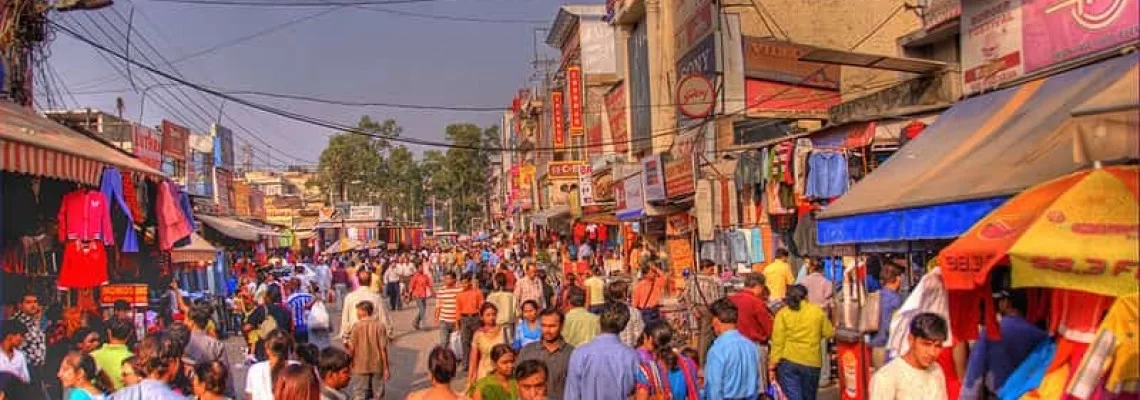 Lajpat Rai Market in Chandni Chowk