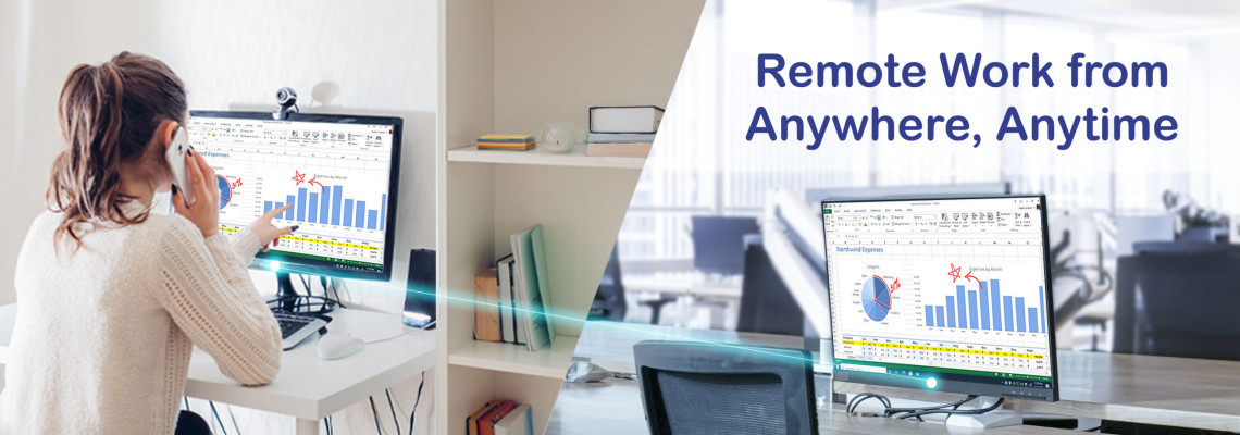 Remote Work from Anywhere, Anytime - Work From Home