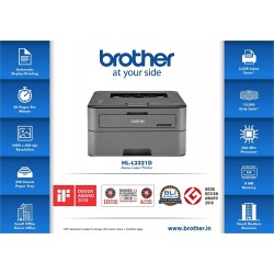 Brother HL-L2321D Duplex Single Function Monochrome Laser Printer