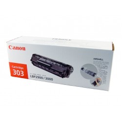 Canon Original 303 LBP 2900, LBP 2900B, LBP 3000 Black Laser Printer Toner Cartridge
