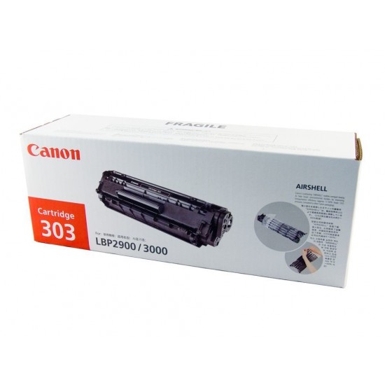 Canon Original 303 LBP 2900, LBP 2900B, LBP 3000 Black Laser Printer Toner Cartridge