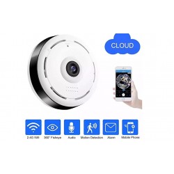 Wireless Panoramic VR Camera Roof Mount HD WIFI Bulb Light Wifi Smart Home 3D IP Camera FishEye 360 Degree CCTV camera