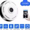 Wireless Panoramic VR Camera Roof Mount HD WIFI Bulb Light Wifi Smart Home 3D IP Camera FishEye 360 Degree CCTV camera