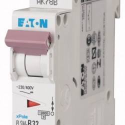 EATON-PLSM-C32-MW - Miniature circuit breaker (MCB), 32 A, 1p, characteristic: C MCB EATON-PLSM-C32-MW - Miniature circuit breaker (MCB), 32 A, 1p, characteristic: C MCB