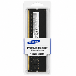 Samsung 16GB DDR5 Genuine PC Memory 3 Years Warranty Desktop RAM Samsung 16GB DDR5 Genuine PC Memory 3 Years Warranty Desktop RAM