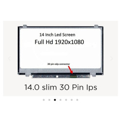 Laptop 14 inch Paper LED 30 Pin Without Screw IPS Screen Full HD (1920*1080) LM156LF5L03 Laptop Display