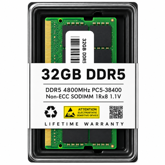 Samsung Hynix 32GB DDR5 Genuine PC Memory Lifetime Warranty Laptop RAM