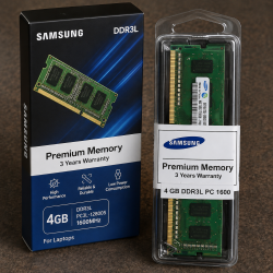 Samsung 4GB DDR3L 1600MHz Genuine Laptop RAM