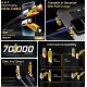 CARMAX 65W 4in1 Mobile Charging Metal Data Cable