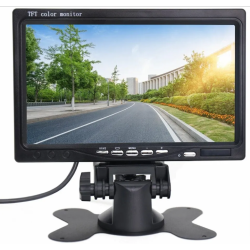 7 inch Color TFT LCD Car Monitor  for Vehicle Backup Camera Parking Assistance System Rear View Rearv