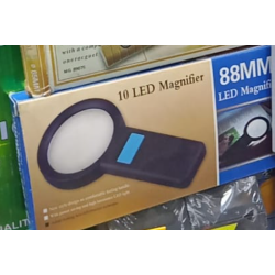 Magnifying 10 LED Glass HD HIGH MAGNIFICATION 88 MM GLASS 88MM MAGNIFIER