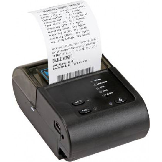 BluPrints Mobile AEM2BT 2 inch 58mm Bluetooth | USB enabled Receipt Thermal Printer