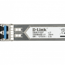 Dlink DEM-310GT 1000BASE-LX Single-Mode 10 Km LC SFP Transceiver Fiber Module