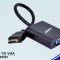 HDMI To VGA 0.15 m HDMI Adapter  Compatible with Mobile, Laptop, Tablet, Mp3, Gaming Device Converter Cable