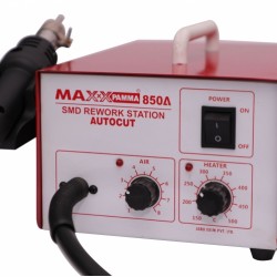 MAXX PAMMA Hot Air Gun Premium Quality Soldering Auto Cut MotherBoard, Mobile, SMD Repair Rework Station Blower SMD Machine