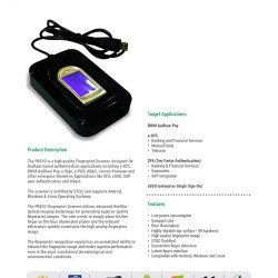 Precision PB510 Fingerprint Reader|Scanner STQC Certified USB Biometric Device