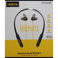 Realme BT-R3 Neckband Quality Stereo Sound Wireless Bluetooth Earphone