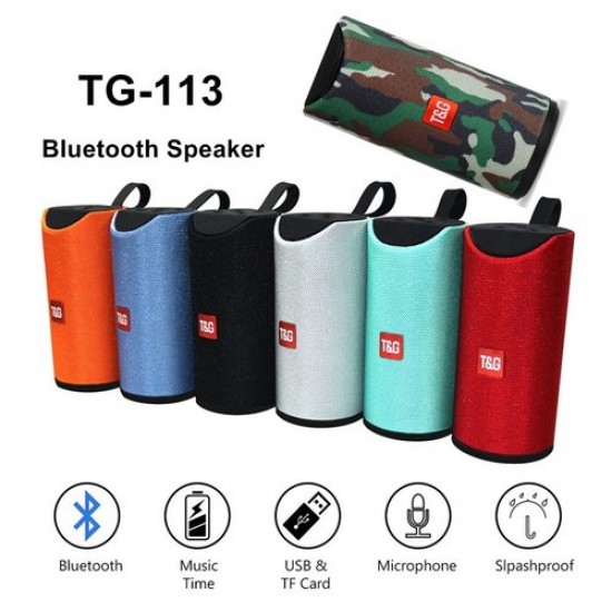 TG113 High Volume  Explode Super Bass TG 113 5W Bluetooth Speaker