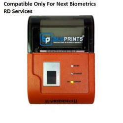 BluPrints Vriddhi Biometric Fingerprint 2 inch Integrated Aadhar Enabled Thermal Printer