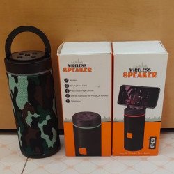 KT-125 Portable Wireless Speaker | Compatible with All Mobile Phones | Bluetooth Connectivity (Random Colour) Bluetooth Speaker