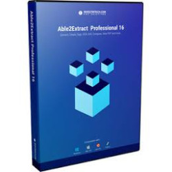 Able2Extract Pro PDF Converter Professional 16 (PDF TO WORD/EXCEL/PPT/.DXF/PUB) ESD Software