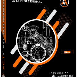 ActCAD 2022 3D Professional ESD License Software