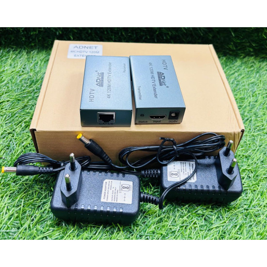 Adnet HDMI Range Extender Plug and Play Long Range Transmitter and Receiver 4K 1080P Full HD LAN HDTV Extender Adapter Adnet HDMI Range Extender Plug and Play Long Range Transmitter and Receiver 4K 1080P Full HD LAN HDTV Extender Adapter