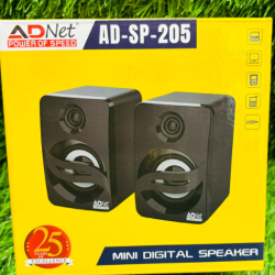 AdNet AD-SP-205 Computer Speakers 2.0CH PC 6W USB Powered Stereo Desktop Mini Speakers AdNet AD-SP-205 Computer Speakers 2.0CH PC 6W USB Powered Stereo Desktop Mini Speakers