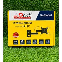 Adnet AD-WM-304 Bracket 10″-32″ TV/Monitor Fullmontion Moveable Wall Mount