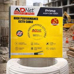 AdNet ADP-CB-1501 Alloy 90 Meter Box 3+1 High Performance Camera CCTV Cable