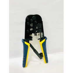 AdNet Dual-Modular Crimping Tool 2-in-1 LAN Cutter with Cable Cutter Network Cable Tool Crimping Tools