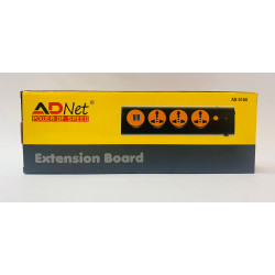 ADNET AD-516U 3 Pin with 2 USB COMPUTER SPIKE Heavy EXTENSION CORD