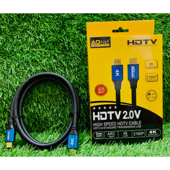 ADNet 4K 1.5 Meter HDTV 2.0 High Speed HDMI Cable