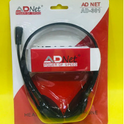Adnet AD-301 Headphone with Mic Wired Headset
