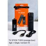 TVR3 H313 4K Android 14 4GB 64GB Smart Dongle TV Stick