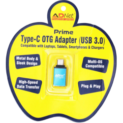 Adnet ADP-C0-1252 Prime USB 3.0 Type C OTG Adapter