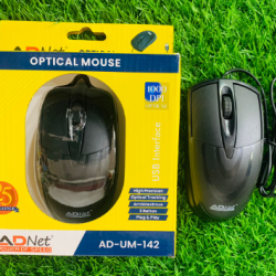 Adnet AD-UM-142 Wired Optical USB Mouse Adnet AD-UM-142 Wired Optical USB Mouse