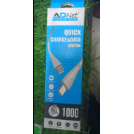 ADNet Quick Data Charging Fast Mobile phones Data Transfer USB Cable