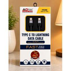 Adnet Prime ADP-CL-1354 27W PD 3A Type-C to Lightning Fast Charging & Data Sync Cable