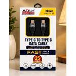 Adnet Prime ADP-CC-1353 100W PD 5A USB-C to USB-C Fast Charging & Data Sync Cable