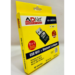 ADNet AD-UW-0213 AC600 MBPS Wireless with 5.0 Bluetooth N Nano USB Adapter