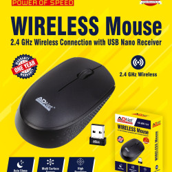 Adnet AD-WM-144 USB Nano Receiver Wireless Mouse Adnet AD-WM-144 USB Nano Receiver Wireless Mouse