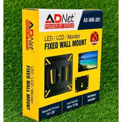 Adnet AD-WM-301 Fixed LCD|LED|Monitor|TV Wall Mount