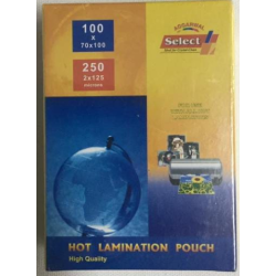 Aggarwal Select 250 2*125 Micron B1 ID Card Size 70mm by 100mm 100 PCs Pack High Quality Hot Lamination Pouch Aggarwal Select 250 2*125 Micron B1 ID Card Size 70mm by 100mm 100 PCs Pack High Quality Hot Lamination Pouch