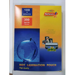 Aggarwal Select 350 2*175 Micron High Quality A4 Size (225mm * 310mm) 100 PCs Pack Hot Lamination Pouch