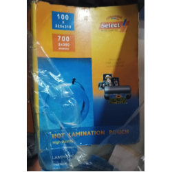 Aggarwal Select 700 2*350 Micron High Quality A4 Size (225mm * 310mm) 100 PCs Pack Hot Lamination Pouch