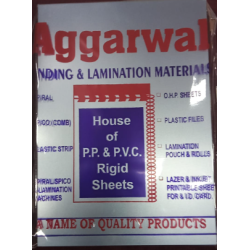 Aggarwal Wiro Binding File Cover 180 Micron Color Clear A4  Size 100 Pack Binding Cover