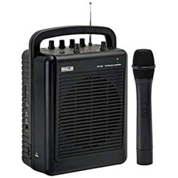 Ahuja WP-220M USB, Recording, Echo and Rechargable battery  for Indoor/Outdoor Portable PA system