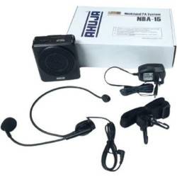 Ahuja NBA-15 Portable Neckband PA System with Headset Microphone & Speaker Voice Amplifier