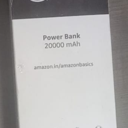 Amazon Basics 20000mAH Lithium Polymer Power Bank